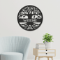 Name Engraved Tree Of Life Steel Sign