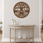 Name Engraved Tree Of Life Steel Sign