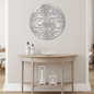 Name Engraved Tree Of Life Steel Sign