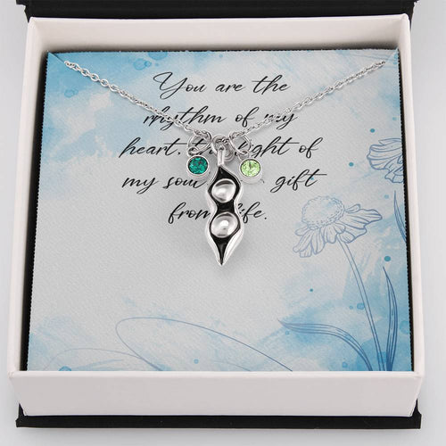 2 Peas In A Pod Pendant & Necklace