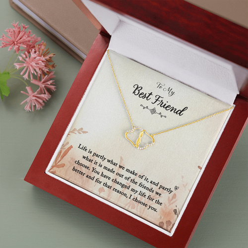 Everlasting Love - 10k Gold Hearts
